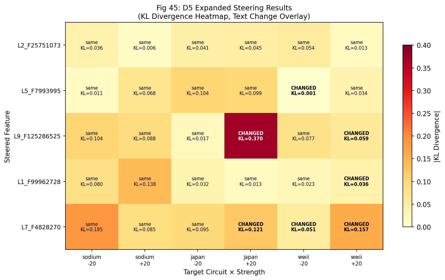 D5 steering heatmap